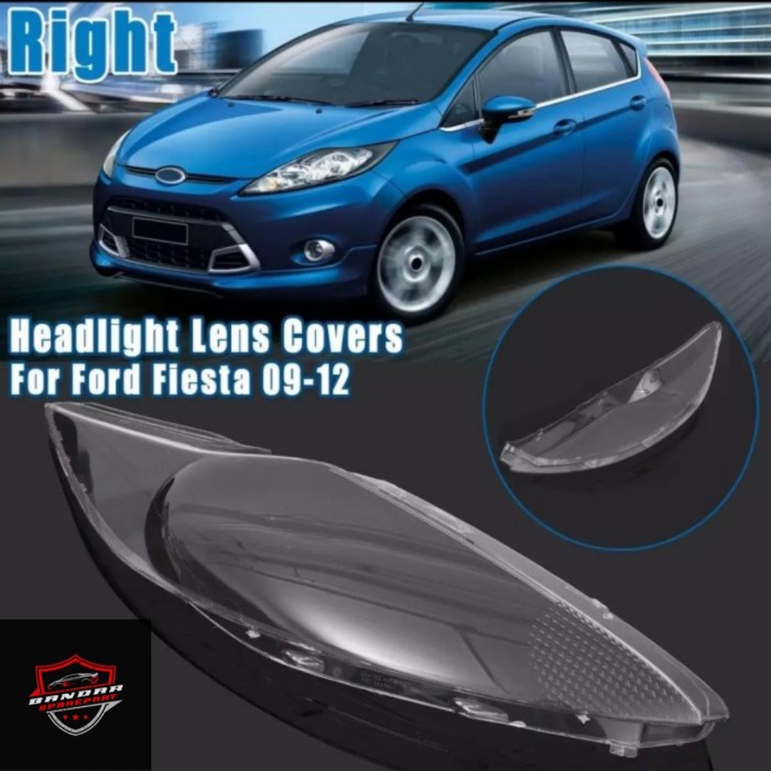 Kaca Mika Lampu Depan Headlamp Ford Fiesta 2009 - 2012