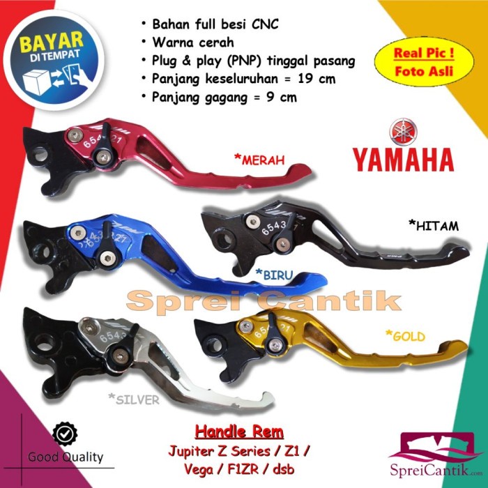 Handle Rem Variasi JUPITER Z Burhan Robot 115 CC Z1 MX VEGA F1ZR