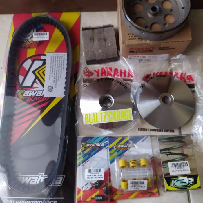 Paket Upgrade Cvt Mio Sporty ,Mio Soul, Mio Smile, Fino Karbu
