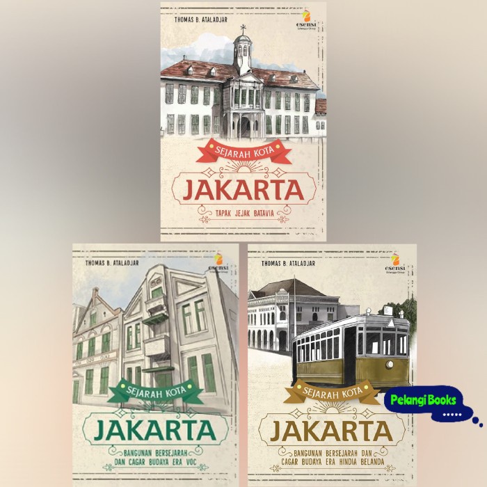 

TERBARU! BUKU SEJARAH KOTA JAKARTA JILID 1 2 3 ERLANGGA ORIGINAL