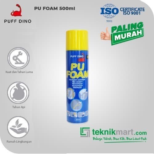 Puff Dino Pu Foam (Busa Polyurethane) 500 Ml Harga Promo