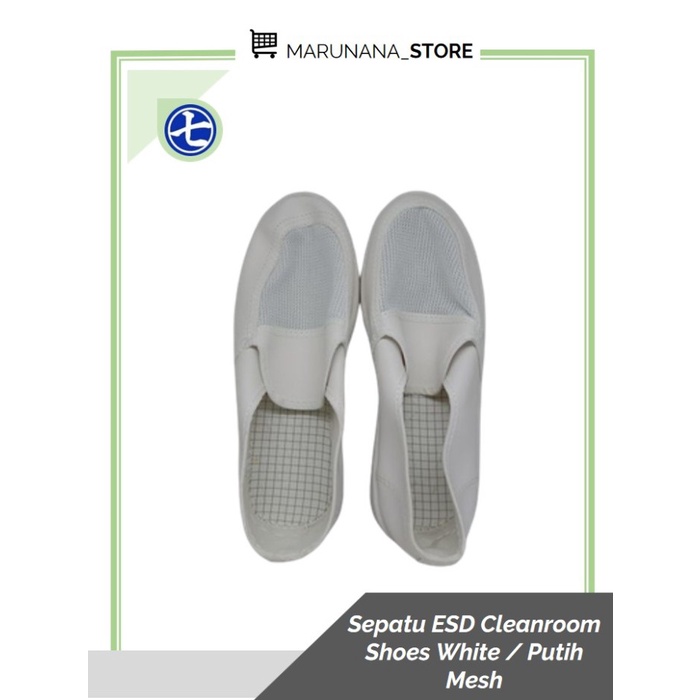 Sepatu ESD Shoes White / Putih Mesh