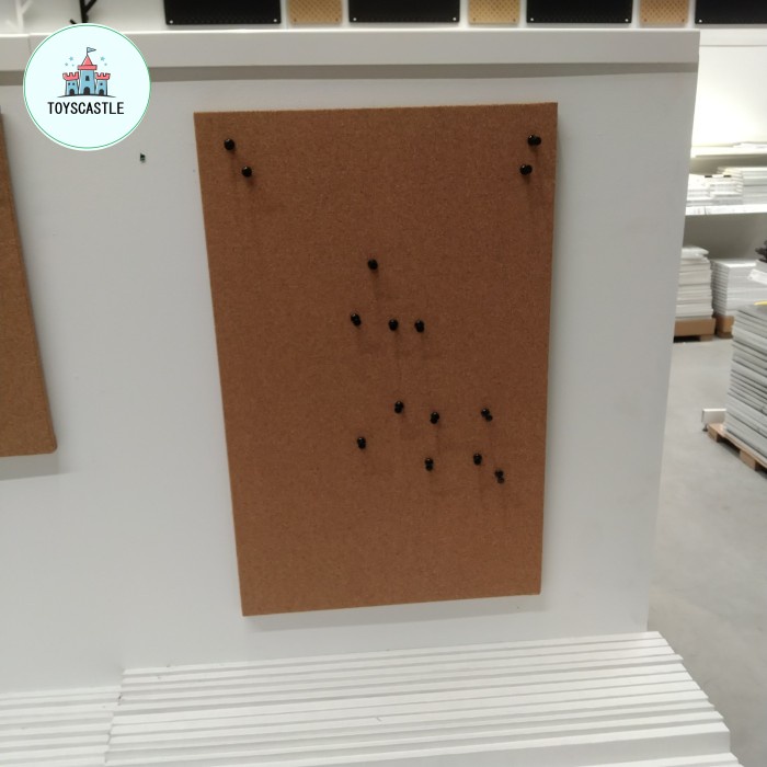 

Diskon Papan Memo Mading Papan Tusuk Pengumuman Cork Board 33X 52 Cm