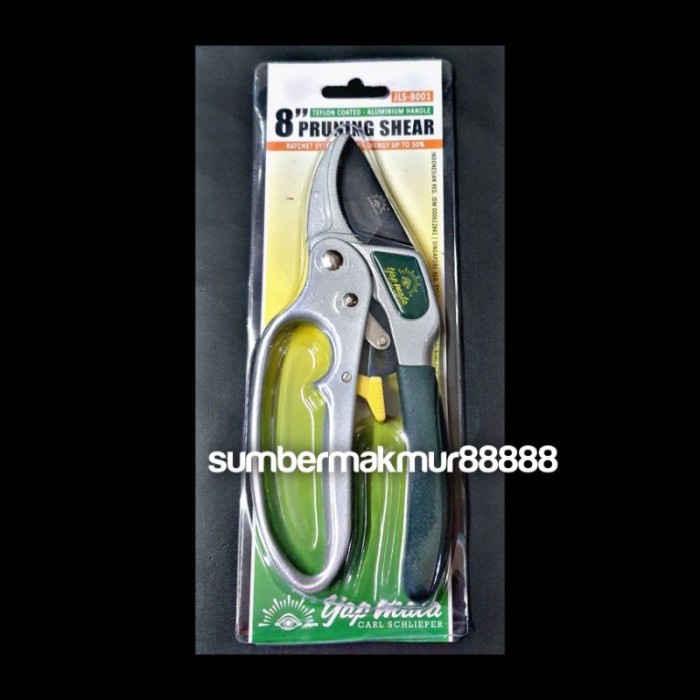 gunting dahan ranting 8" tjap mata model ratchet