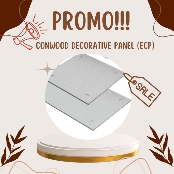 BahanBangunan- Conwood panel exposed concrete panel (ECP)