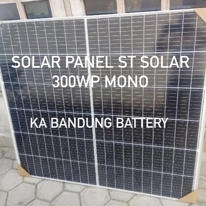 solar panel surya cell module st solar stc 300wp 300 wp MONO 24v