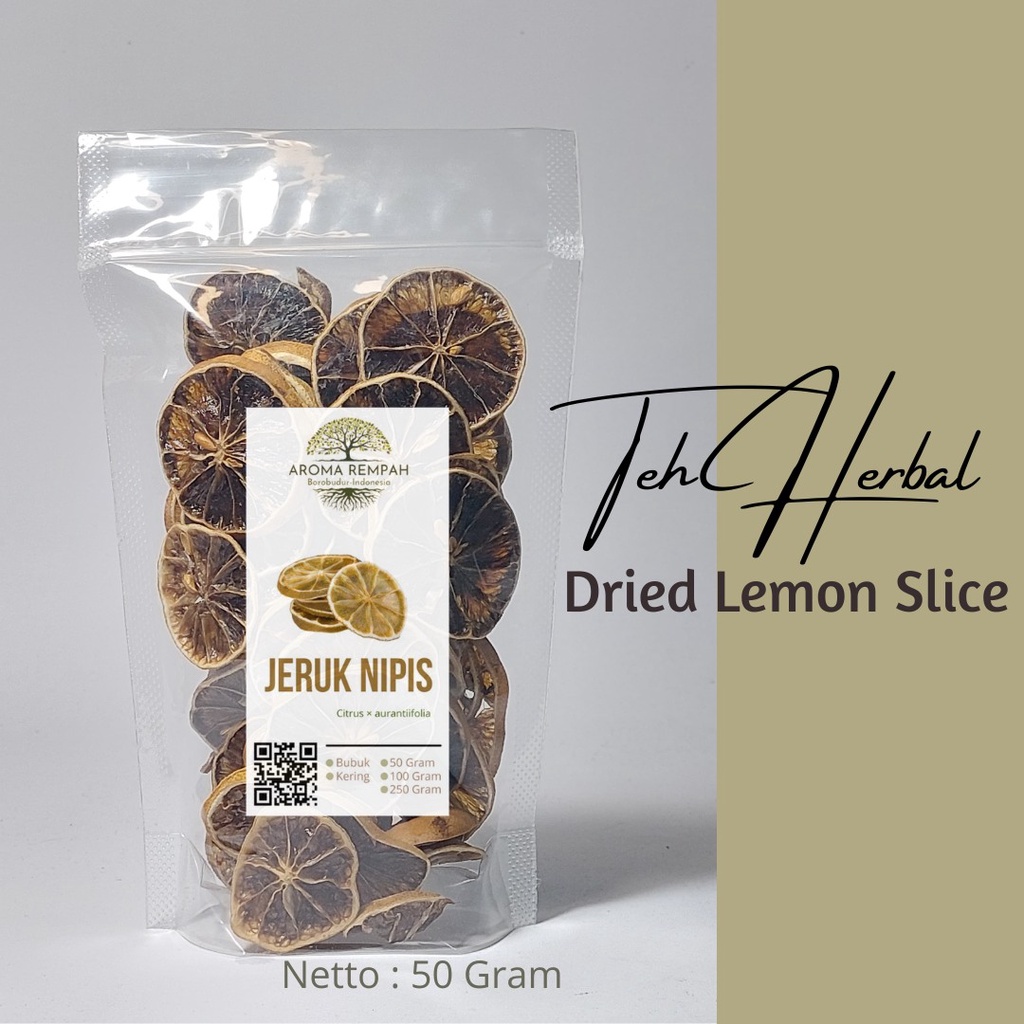 

Jeruk Nipis Kering Alami - Bahan Teh Herbal dan Infused Water Segar untuk Detoks Tubuh