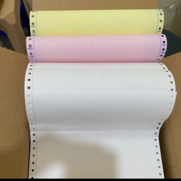 

Diskon Kertas Countinous Form 5Ply Ncr 1Dus Packing Aman