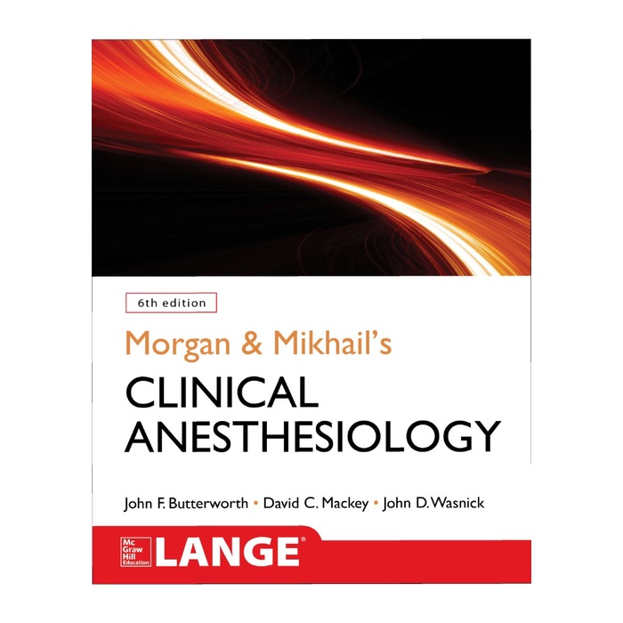 Buku Anesthesia Books Morgan Clinical Anesthesiology