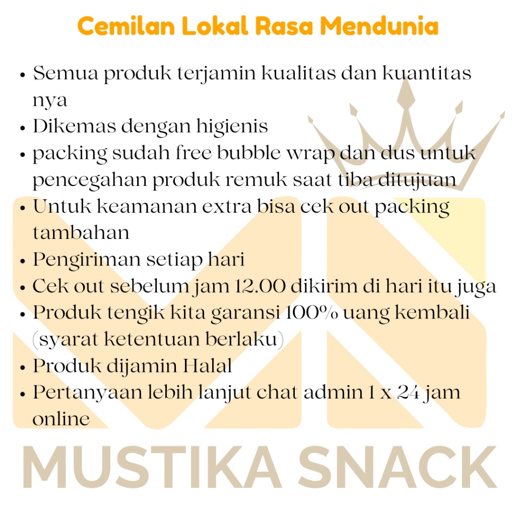

1Kg Kue Tambang Lilit Untir Manis Gurih