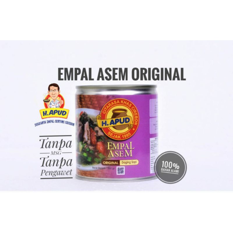 

EMPAL ASEM original H.apud kemasan kaleng terbaru