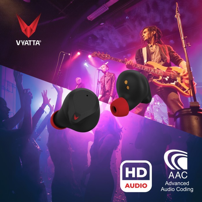Vyatta Airboom Pro 3 Tws Bluetooth Headset - Touch, Hd, Long Battery