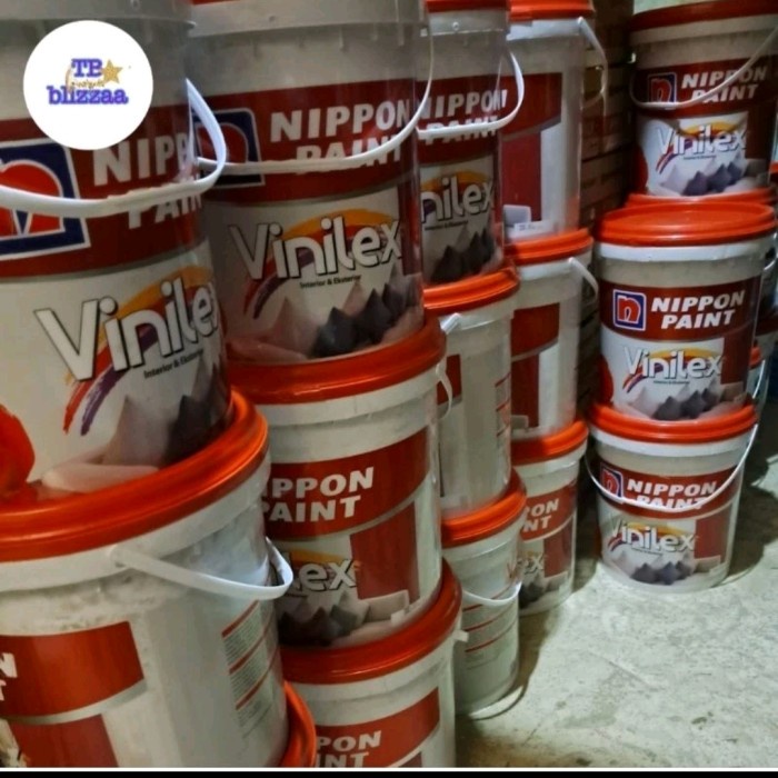 Vinilex 25kg Pail Vinilex White 300 Putih Vinilex 25kg Nippon Paint