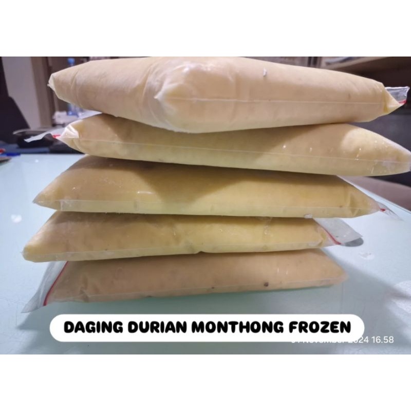 

DAGING DURIAN MONTHONG FROZEN 1 KG