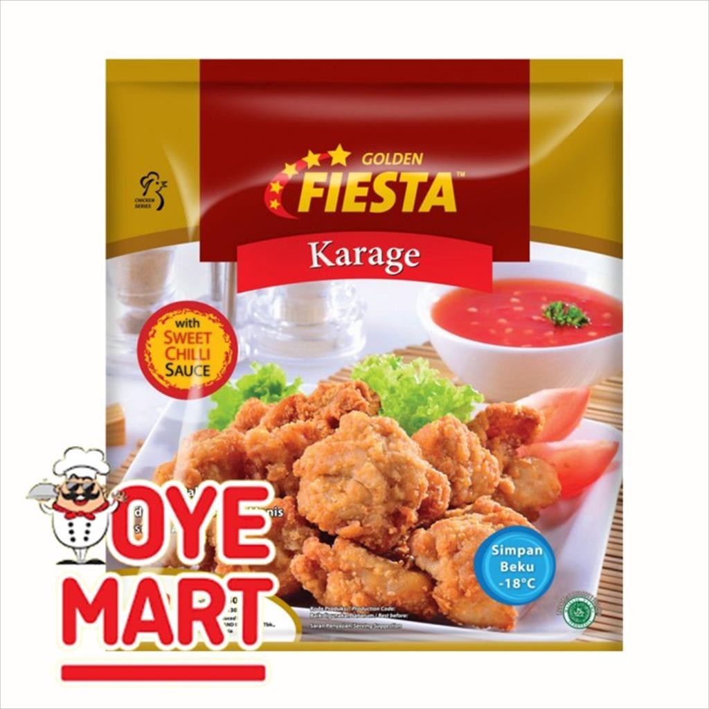 

GOLDEN FIESTA KARAGE WITH SWEET CHILLI SAUCE 500GR