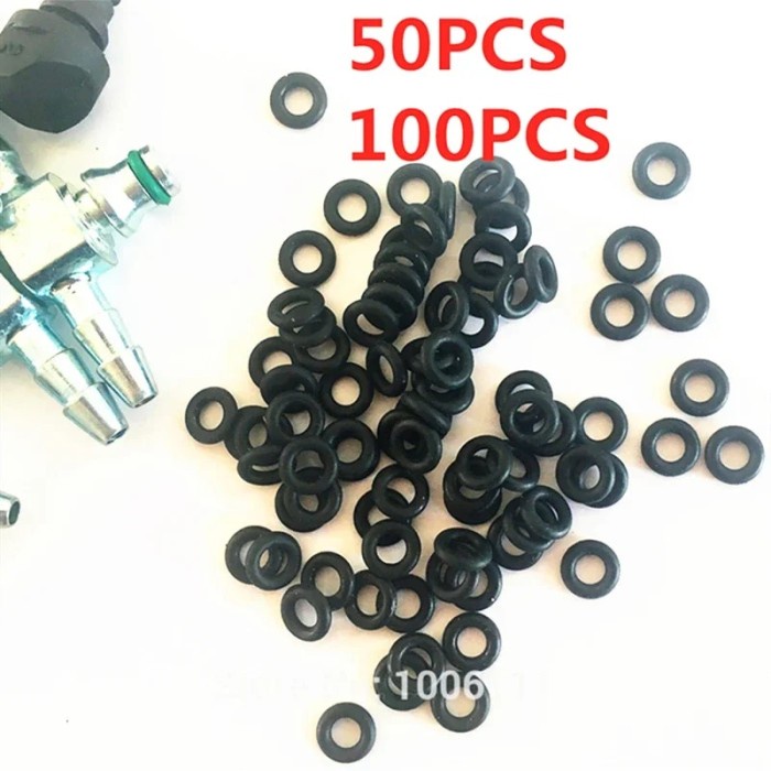 50PCS CRIN Common Rail Diesel Fuel Injector Oil Return Joint Seal