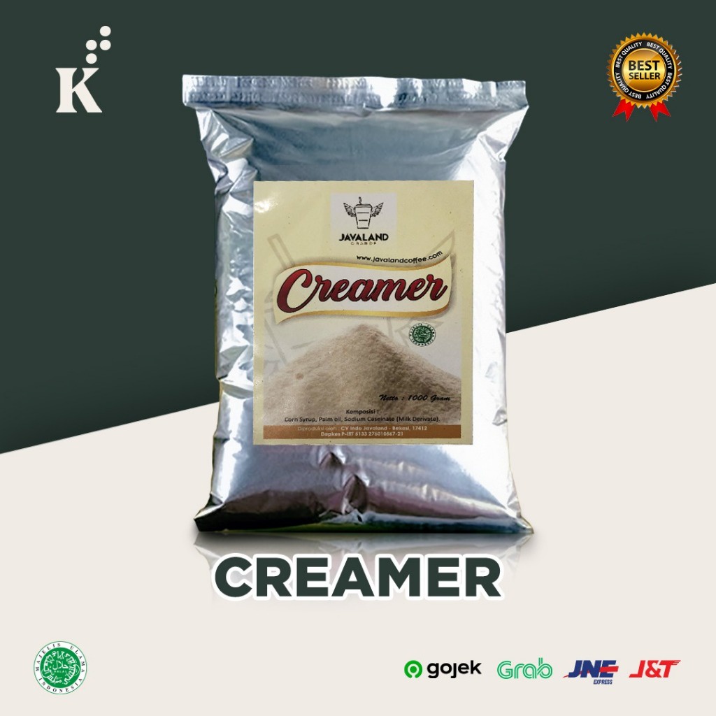

Topping Bubuk Creamer REGULER/Original Javaland 1 kg