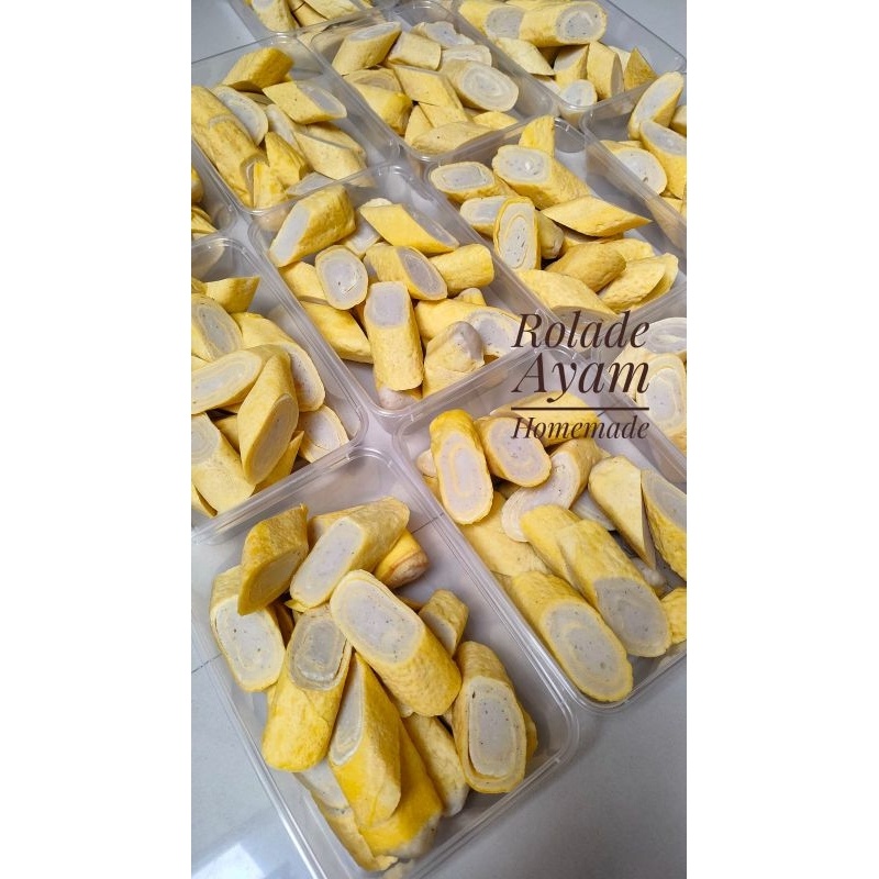 

Rolade Ayam Homemade isi 15-18 potong Frozen Food