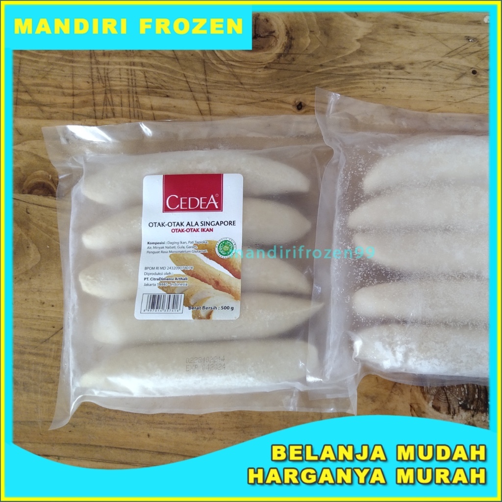 

CEDEA Otak Otak Singapore 500 Gram