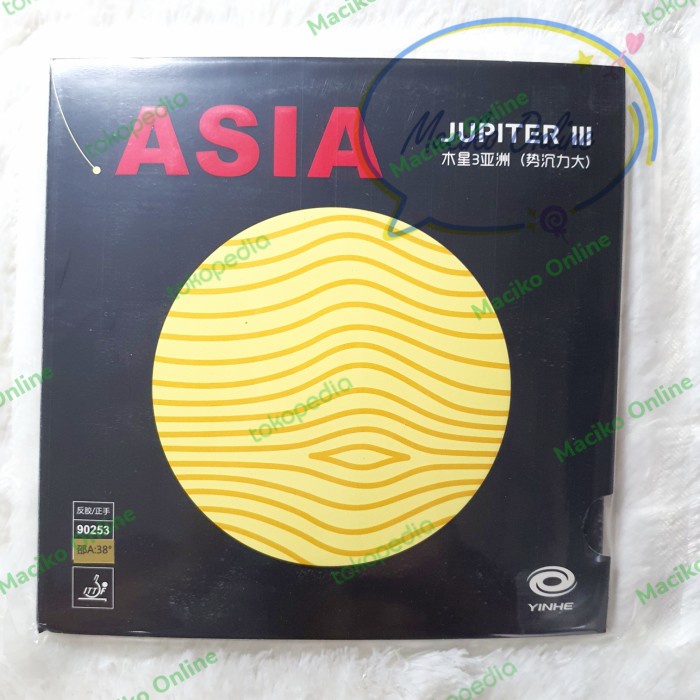 Yinhe Jupiter III Asia ~ Karet Bet Pingpong Yinhe Jupiter 3 Asia