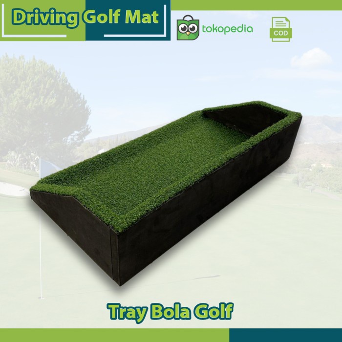 Tray Bola Golf - Tempat Bola Golf - Keranjang Bola Golf 100 Bola