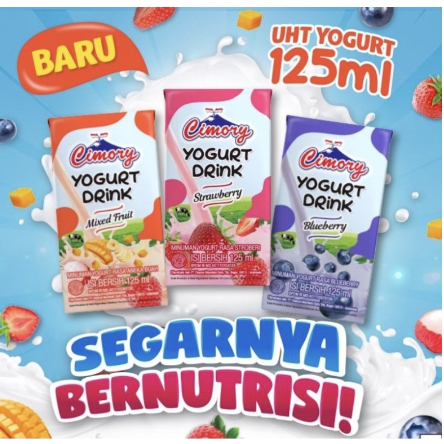 

[GROSIR!!] Cimory Yoghurt MINI 125ml 1 DUS isi 40 PCS - grosir yogurt nikmat enak murah