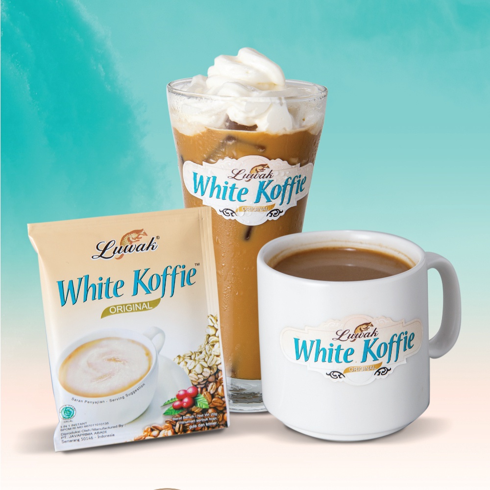 

Luwak White Koffie Original Kopi Instan [20 g/120 sachet / Karton]