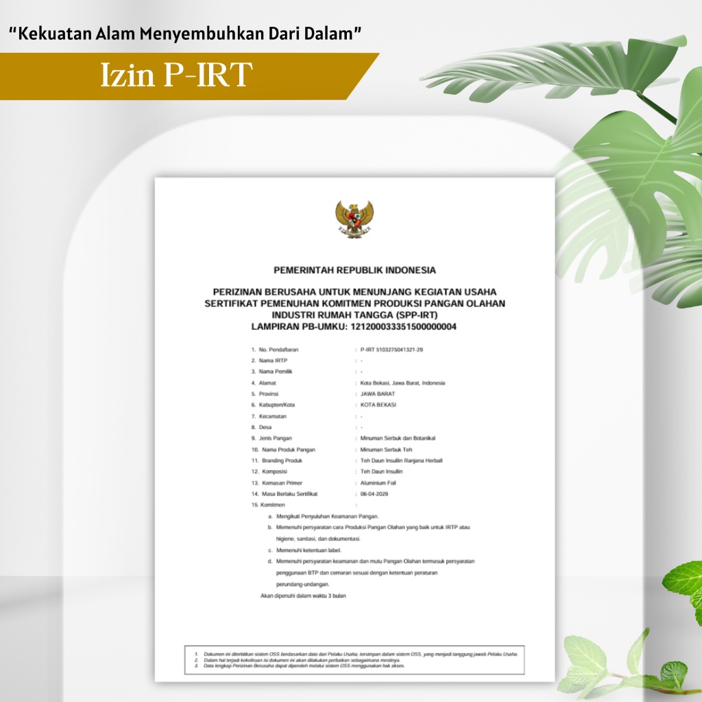 

Amputasi Batal, Diabetes Gula Darah Glukosa Normal Dengan Program Teh Daun Insulin Ranjana Herbal