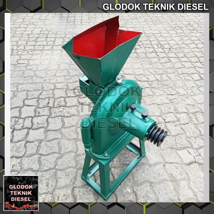 Mesin Giling Tepung FFC 23 + Penggerak Dinamo 3 HP 1 & 3 PHASE Listrik