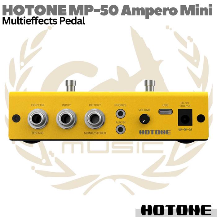 HOTONE MP50 AMPERO MINI MULTI EFFECTS PEDAL EFEK GITAR MULTIEFFECT