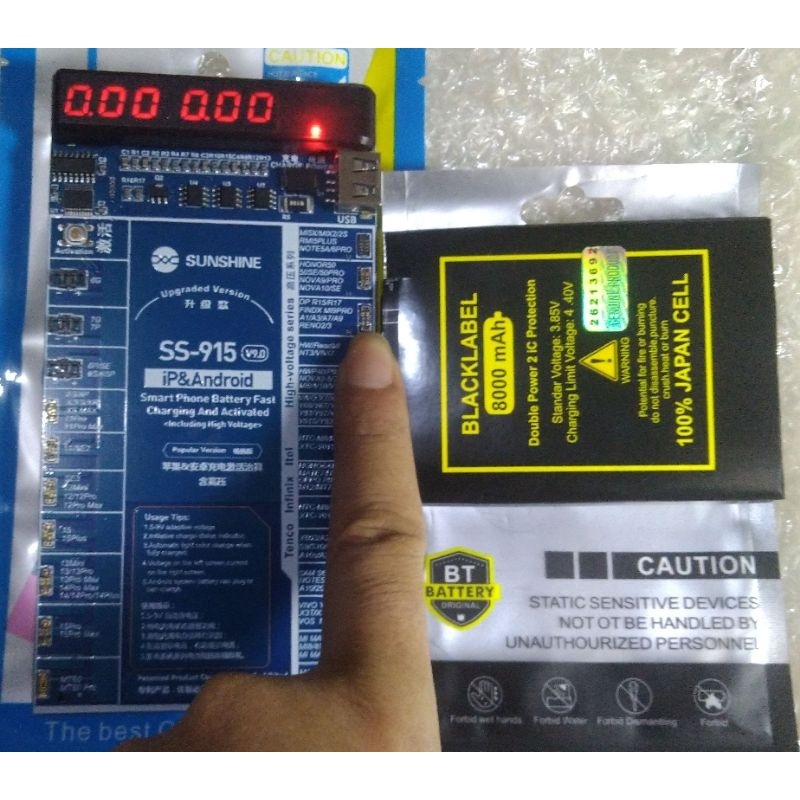 Nokia He316 He317 Battery Batre Baterai Nokia 6 Double Power 8000Mah 2 Ic Protection