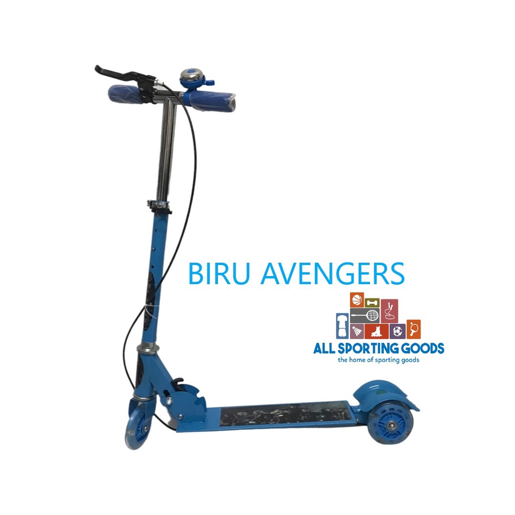 SNI O Skuter Scooter Injak Anak Roda 3