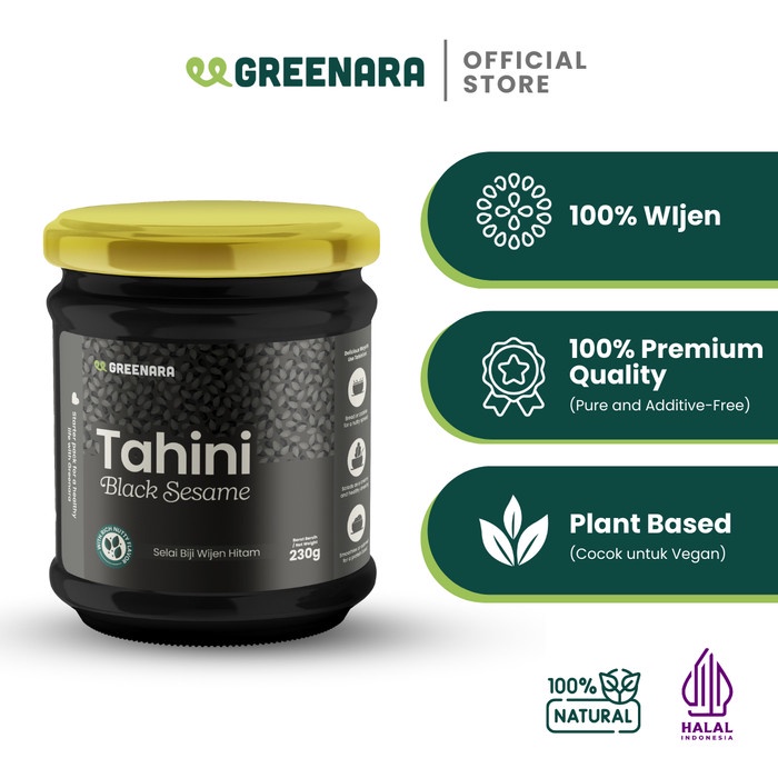 

Tahini Black Sesame Seed 230Gr / Selai Wijen
