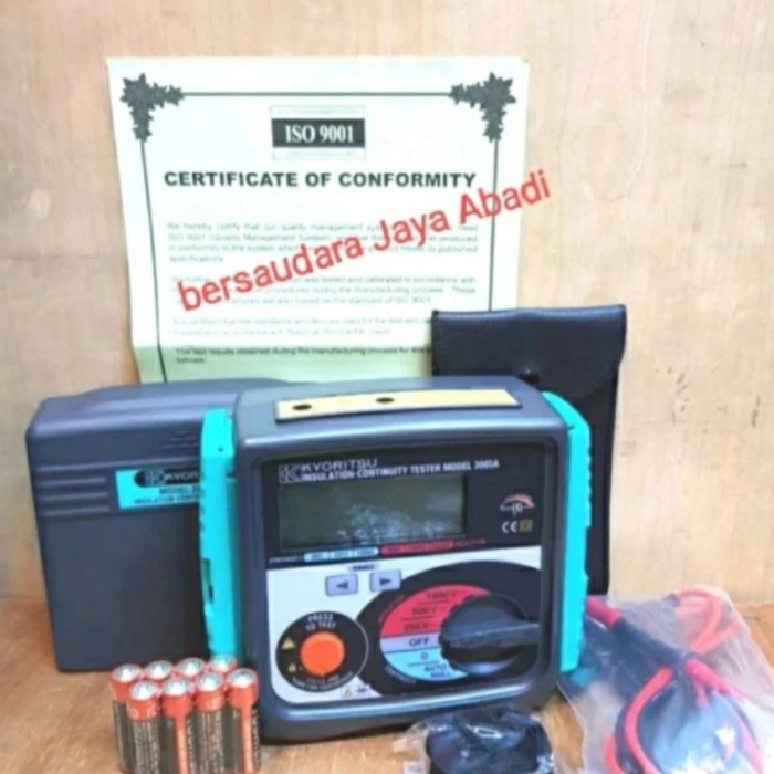 Promo MEGER/INSULATION KYORITSU TEASTER 3005A / meger kyoritsu 3005a