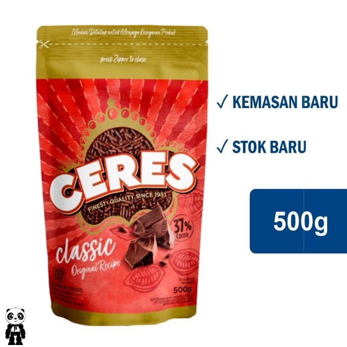 

Meses Ceres Coklat Classic Ziplock 500gr