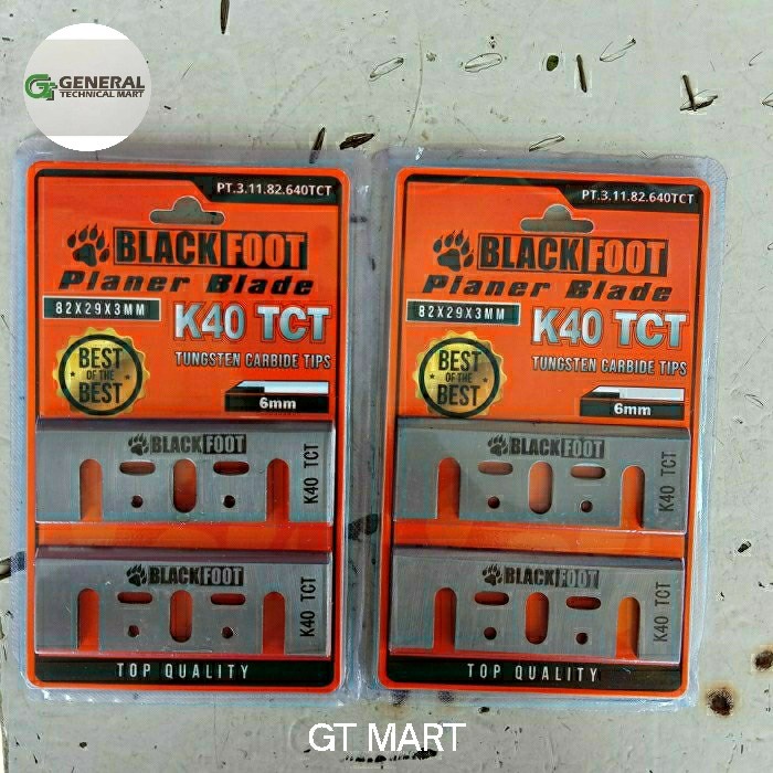 PLANER BLADE TCT K40 BLACKFOOT / MATA PISAU SERUT K40/BLACKFOOT K40