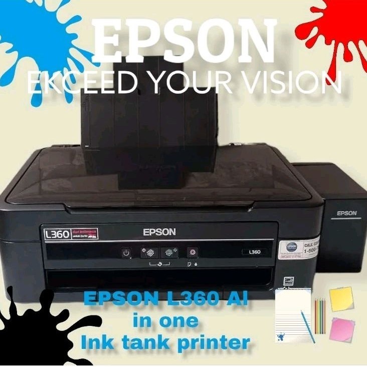 Printer Epson L360 Print Scan Copy [Second]