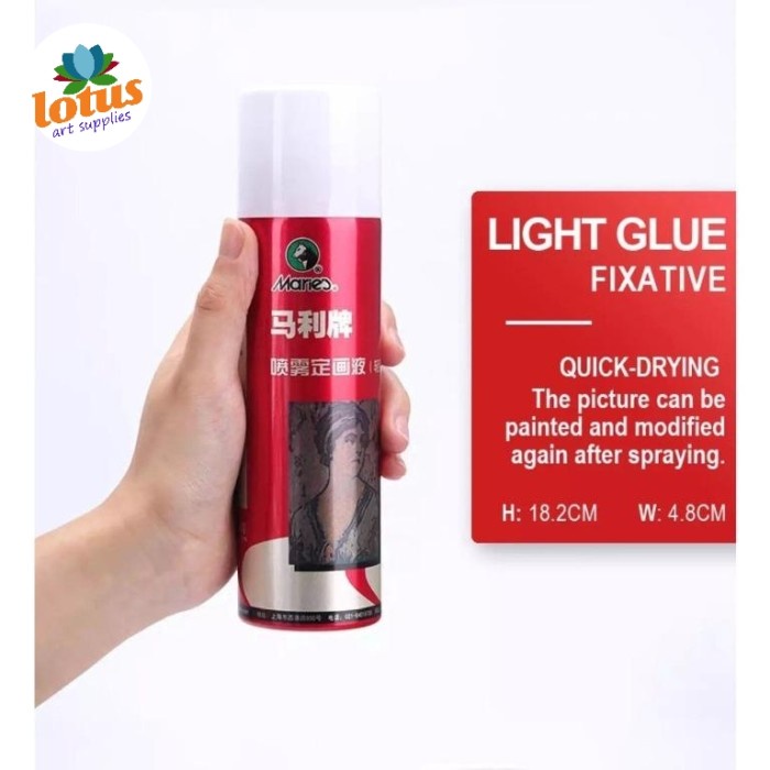 

Maries Aerosol Fixative Spray For Sketch Charcoal Pastel 250Ml Promo