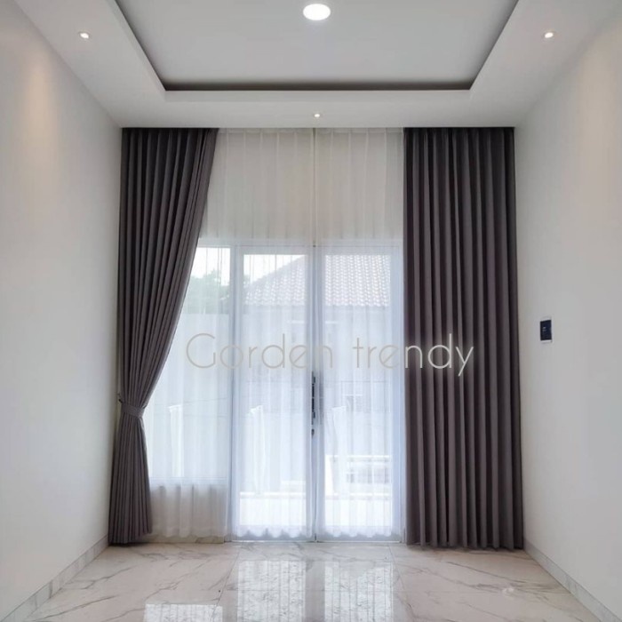 GORDEN BLACKOUT PREUM UKURAN JUMBO / TIRAI PINTU JENDELA BESAR,