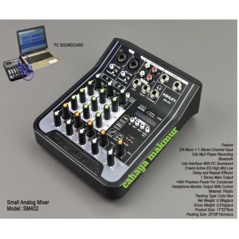 Mixer Ashley SM402 Original Mixer Ashley SM402 Mixer SM402 Original