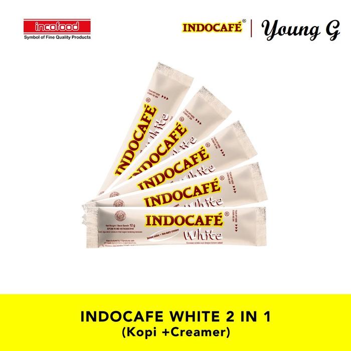 

Indocafe White Coffee 30 Sticks No Sugar / Kopi Putih Bebas Gula Minuman Serbuk Drink Terlaris