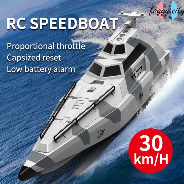 2.4g Remote Control High-speed Ship Jet Boat Electric Turbine Jet