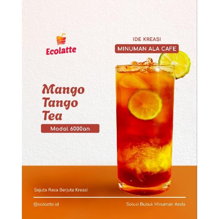 

Ecolatte Mango Tea 1Kg Bubuk Serbuk Minuman Teh Mangga Powder Drink Aneka Rasa Instan Murah Usaha