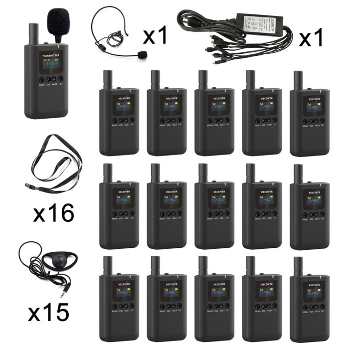 Wireless Whisper Tour Guide System Simultaneous Interpretation System