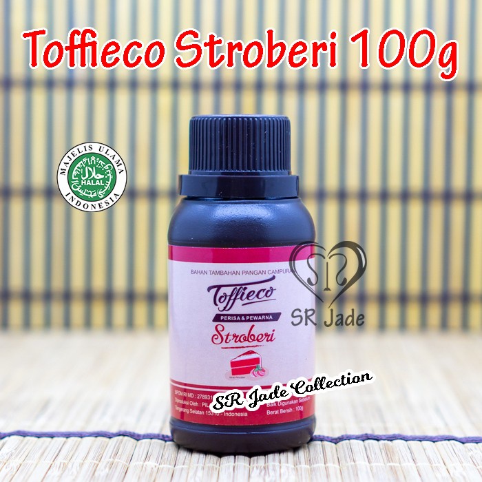 

Ready" Toffieco Strawberry Pasta 100 Gr Tofieco Stroberi Tofico Strawberi 100