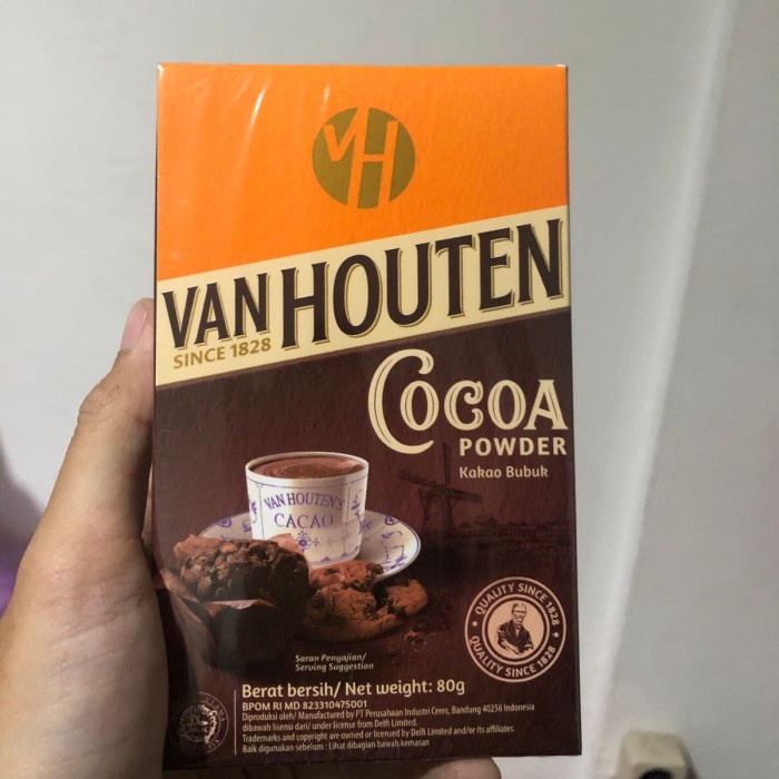 

Ready" Van Houten Cocoa Powder 80 Gr Coklat Bubuk