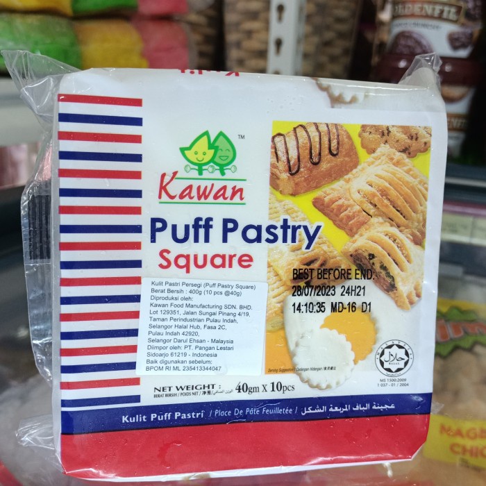 

Ready" Kawan Puff Pastry Square