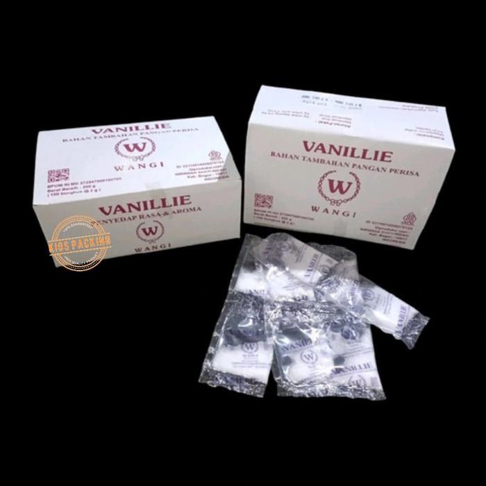 Ready" 100Pcs Vanillie Bubuk 2Gr Per Sachet / Vanili Wangi / Vaneli Bubuk / Vanili Bubuk / Vanillie