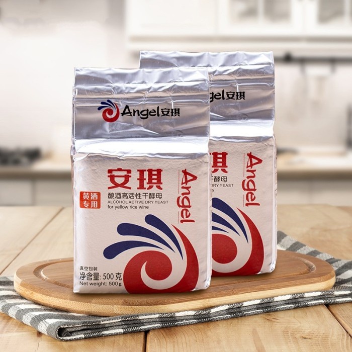 Ready" Imattonshop Angel Yeast Ragi Active Dry Yellow Wine Orange Label