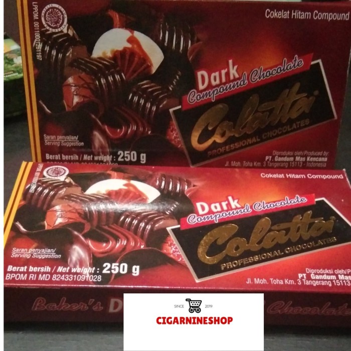 

Ready" Colatta Dark Compound Chocolate 250Gr